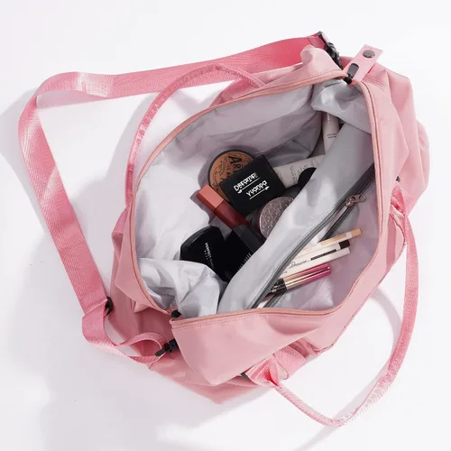 Miniatura 6 de Dreamer Yuanda Bolsa de viaje para mujer, bolsa de mano, bolsa de fin de semana con bolsillo húmedo y manga de carrito, bolsa de gimnasio deportiva