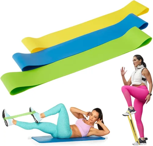 Miniatura 10 de Beachbody Bandas de resistencia para entrenamientos de glúteos y muslos, bucles de ejercicio de fuerza unisex para mujeres y hombres, niveles
