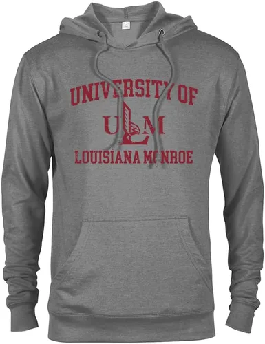 Miniatura 26 de Sport Your Gear Sudadera con capucha retro envejecida con licencia oficial de la NCAA para el día del juego, ropa para fanáticos Kent Navy Heather