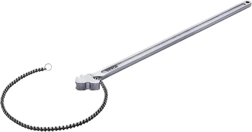 VEVOR Llave de cadena, llave de tubo de cadena de 48 pulgadas, capacidad de 13.4 pulgadas de diámetro, llave de herramienta de montaje de tubería