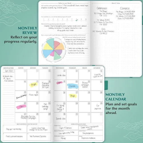Miniatura 4 de Legend Planner - Edición de organizador por hora - Organizador semanal y diario de lujo con espacio para las horas. Agenda de administración