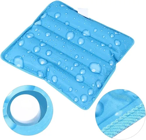 Miniatura 2 de Cojín fresco, cojín de refrigeración por agua, alfombrilla de enfriamiento extraíble para asiento de automóvil, almohadilla de hielo de agua