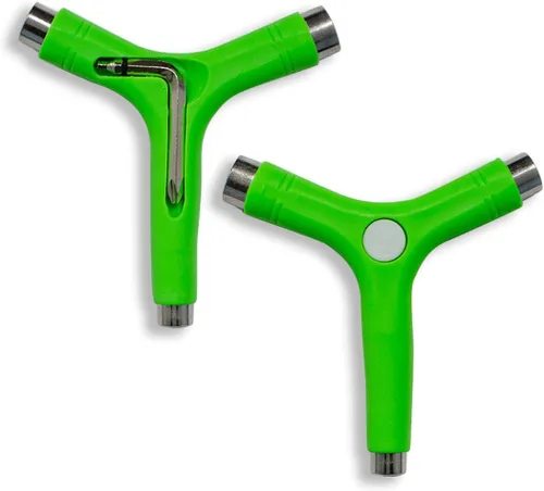 Yocaher Monopatín Longboard Multifuncional Y-Tool Herramienta de Patín Tamaño de Bolsillo Todo en uno (1 pc)