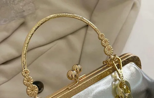 Miniatura 4 de Bolso de mano de noche para mujer, bolso de mano con asa superior con purpurina y asa superior, bolso cruzado de hombro, bolsa de noche 2023