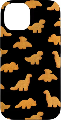 Miniatura 4 de Patrón de pepitas de pollo para iPhone XR Dinos Estuche negro realista divertido Dino