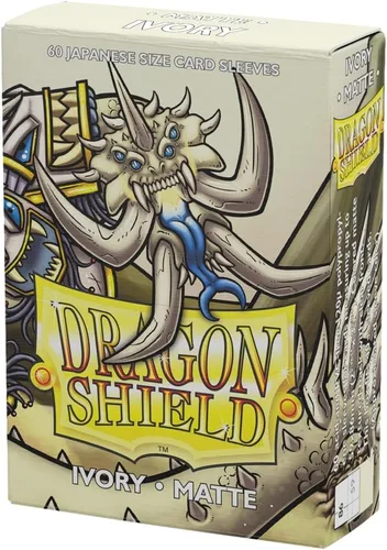 Miniatura 26 de Dragon Shield Fundas Mate de Tamaño Japonés para Tarjetas 60 Unidades - Fundas TCG Premium Lisas y Resistentes - Compatibles con Yu-Gi-Oh, NEGRO