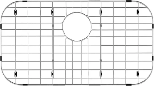 Miniatura 19 de Protector de rejilla para fregadero, rejillas inferiores de 18 pulgadas, protector de fregadero con radio de esquina, protector de fregadero