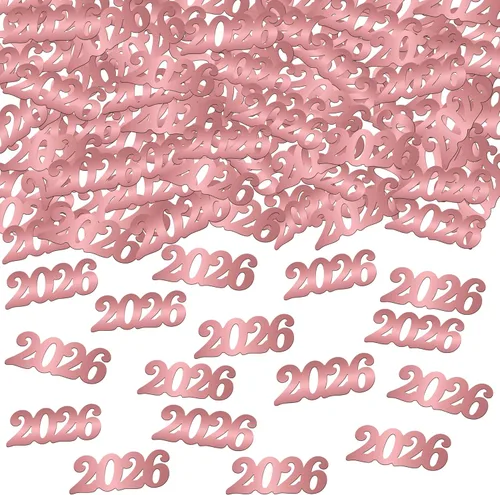 Miniatura 30 de KatchOn, Confeti de graduación negro brillante 2026 – Paquete de 500 Confeti de graduación 2026 decoraciones de graduación 2026 Decoraciones