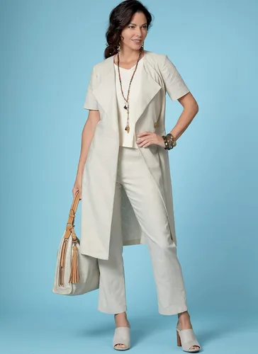 Miniatura 3 de Lifestyle Wardrobe - Blusa sin mangas para mujer, fácil de coser, con patrones de costura