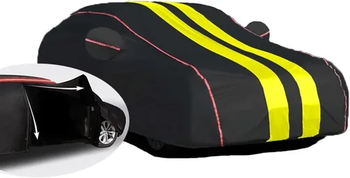 Miniatura 11 de DUBOM Car Cover Outdoor Waterproof, for Dacia Stepway/Sandero, Car Cover Breathable Large, Car Cover Summer,Sun UV Resistent Dustproof Custom,Oxford