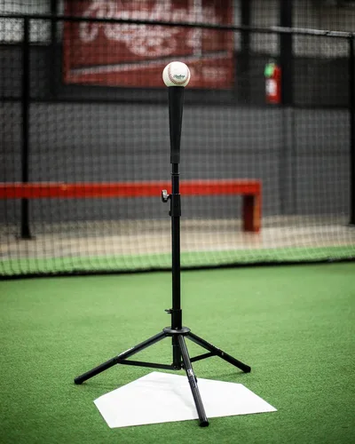 Miniatura 4 de Rawlings Camiseta de bateo TRIPOD TRAVEL Plegable Altura ajustable de 28 a 44 pulgadas