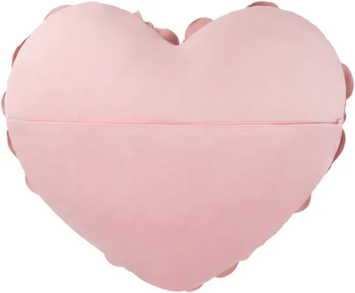 Miniatura 2 de JWH - Funda de cojín para el día de San Valentín con forma de corazón y diseño estético de flores en 3D, funda de cojín de terciopelo, decoración