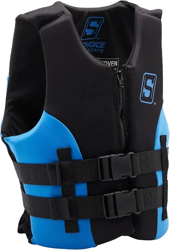 Miniatura 3 de Seachoice Evoprene - Chaleco salvavidas multideporte, nivel 70, tallas de niño a adulto Azul/Negro