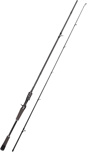 Miniatura 21 de Jenseits Carbon Fiber Fishing Rod Series (6-12 Ft), Spinning & Casting Rods with Stainless Steel Ceramic Guides, Fast Action Fishing Pole for Bass