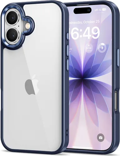 Miniatura 149 de HOOMIL Funda para iPhone 7 Plus/iPhone 8 Plus de 5.5 pulgadas, no amarillea, protección contra caídas, cubierta trasera dura transparente