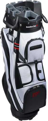Miniatura 9 de Founders Club Serie Tour de 4ª Generación Organizador con Candado para Clubes de Golf, Bolsa de Carrito para Hombres con Divisores Anti-Vibración
