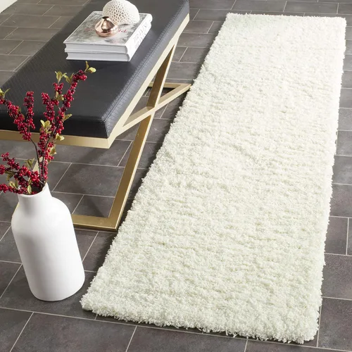 Miniatura 88 de SAFAVIEH Laguna Shag Collection - Alfombra decorativa, 2 pies 3 pulgadas x 4 pies, color beige, diseño sólido, no desprende pelusa y de fácil
