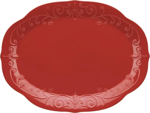 Lenox Plato ovalado de cereza francesa Perle
