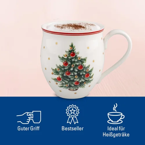 Miniatura 6 de Villeroy & Boch Delight - Juego de tazas de 2 piezas, X Mas Tree