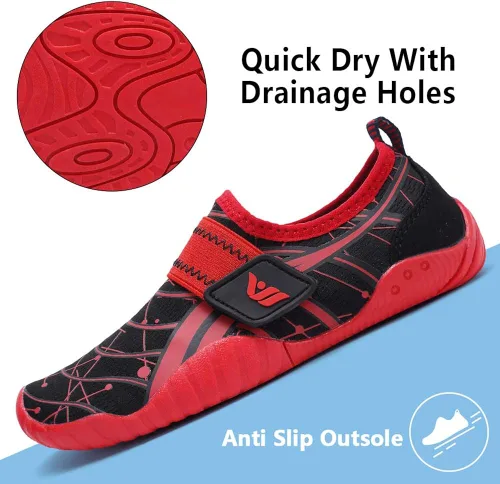 Miniatura 3 de CIOR Zapatos de agua ligeros para niños y niñas, tenis acuáticos para la playa (niños pequeñosniños grandes)