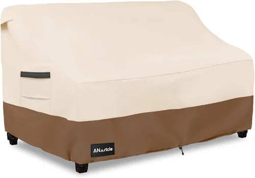 Miniatura 23 de ANartcle Fundas para Sillas de Patio, 600D Impermeables de Servicio Pesado para Muebles de Jardín y Patio al Aire Libre, Fundas para Sillas