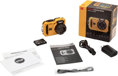 Miniatura 9 de Cámara digital Kodak PIXPRO WPZ2 resistente, impermeable y a prueba de golpes 16MP con zoom óptico 4X, video Full HD 1080P, LCD de 2.7", tarjeta SD