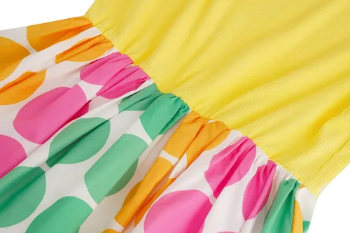 Miniatura 5 de Bonny Billy Vestidos sin mangas de algodón con estampado floral para niña