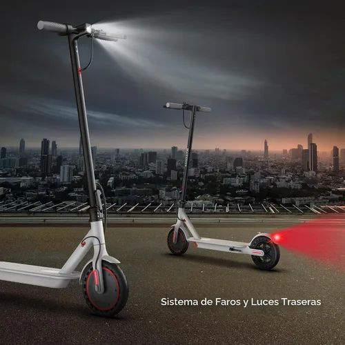 Miniatura 4 de MAXSHOT Scooter eléctrico para adultos, neumáticos de 8.5/10/14 pulgadas, 19/22 mph, motor de 350 W/500 W, rango de 21-28 millas, plegable con doble