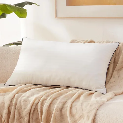 Miniatura 11 de Relleno de almohada de espuma viscoelástica de 36 x 56 cm, relleno de almohada lumbar premium para almohada decorativa, sala de estar, sofá
