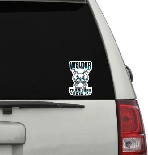 Miniatura 3 de Adhesivo de vinilo de soldadura para soldador, para cajas de herramientas, taquillas, automóviles, camiones, ventanas, laptops, tazas y más, 5