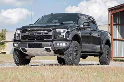 Miniatura 3 de Rough Country Kit de luces antiniebla DRL LED triple para Ford Raptor 2017-2020 - 70700DRL