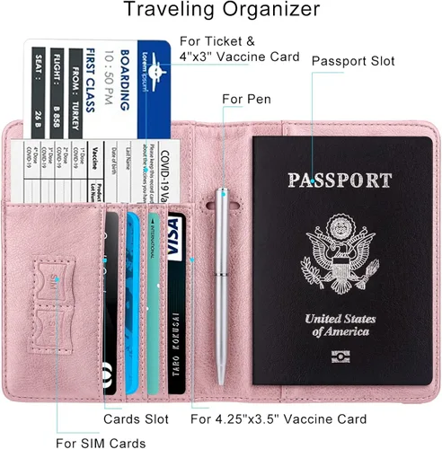 Miniatura 3 de Walnew RFID - Funda para pasaporte