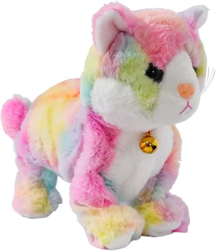 Miniatura 11 de Smalody Juguete electrónico interactivo de peluche, robot que habla con robot mejorado, control de sonido de animales, mascota electrónica