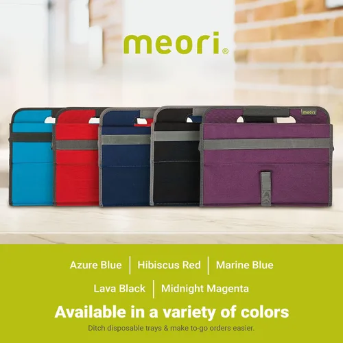 Miniatura 7 de meori Portabebidas reutilizable para 2 tazas, portador de tazas para llevar, plegable, portador de café con asa para vino, cócteles, organizador