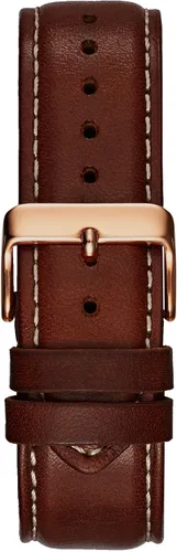 Miniatura 3 de Guess Hombre piel café y Rose Gold-Tone Reloj Deportivo