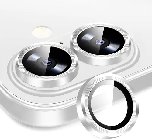 Miniatura 25 de Paquete de 2X2 Protector de Lente de Cámara para iPhone 17, iPhone 16 Plus/ 16 Protector de Pantalla de Lente de Vidrio Templado Cubierta de Cámara