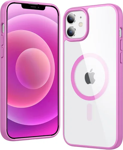 Miniatura 781 de FNTCASE Funda para iPhone 13 Pro-Max: Fundas magnéticas transparentes compatibles con Magsafe Slim anti amarillamiento protección contra caídas