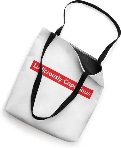 Miniatura 2 de Ludicrously Capaz Meme Fashion Viral Joke Funny Bolso Tote Bag
