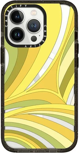 Miniatura 378 de Funda Impact de CASETiFY para iPhone 13 Pro Max con Magsafe - Estuche Claro Cuento de Invierno - Claro Negro Estuche transparente Winter Tale