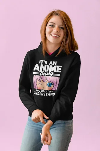 Miniatura 3 de It's An Anime Thing You Wouldn't Understand - Sudadera con capucha para mujer