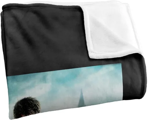 Miniatura 3 de Harry Potter - Póster de las Reliquias de la Muerte Parte 2, manta supersuave de tacto sedoso, 36 x 58 pulgadas