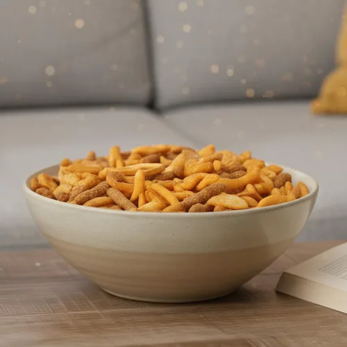 Miniatura 4 de Cheddar Lovers Snack Mix, bolsa a granel de 1 libra, distribución de Hampton