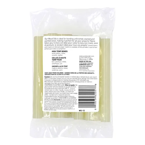 Miniatura 2 de Surebonder WS-12 - Barras de pegamento caliente de tamaño completo para carpintería, alta resistencia, unión rápida, pegamento caliente