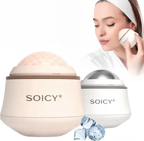 Miniatura 9 de Rodillo de hielo para cara, rodillo facial de hielo, herramientas de terapia de frío, rodillo de hielo facial frío masajeador para hinchazón ocular