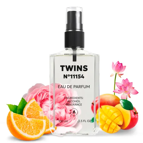 Miniatura 245 de TWINS Impresión de Bouquet Floral Perfume para mujer Eau de Parfum No.1179 3.4 fl oz (100 ml)