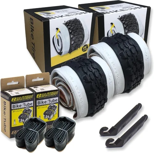 Miniatura 2 de Neumáticos clásicos de pared blanca para tus ruedas Cruiser y accesorios de bicicleta de crucero de playa. Neumáticos de bicicleta de pared blanca