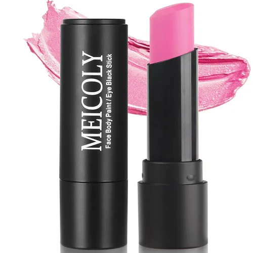 Miniatura 12 de MEICOLY Barra de maquillaje para ojos negros azul real, impermeable para béisbol, sóftbol, fútbol, lacrosse, barra de pintura corporal y facial azul