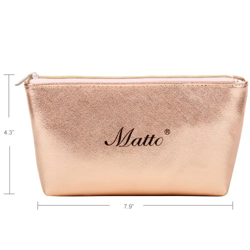 Miniatura 6 de Matto Juego de brochas de maquillaje de 9 piezas con bolsa de maquillaje de viaje