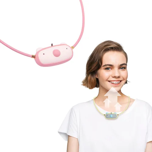 Miniatura 10 de Wearabl - Collar purificador de aire iónico para niños de 3 a 10 años, humo de incendios forestales, tasa de eliminación del 99% verificada por