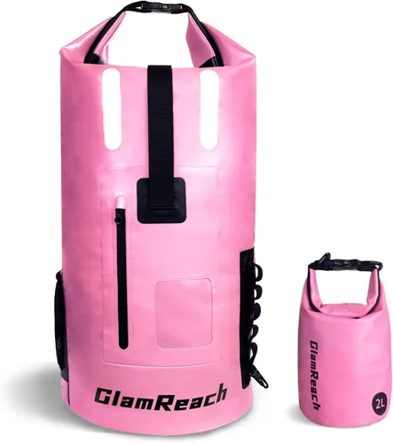 Bolsa seca de 35 L, mochila impermeable resistente para mujer, material resistente al desgaste para kayak, senderismo, viajes, artículos esenciales